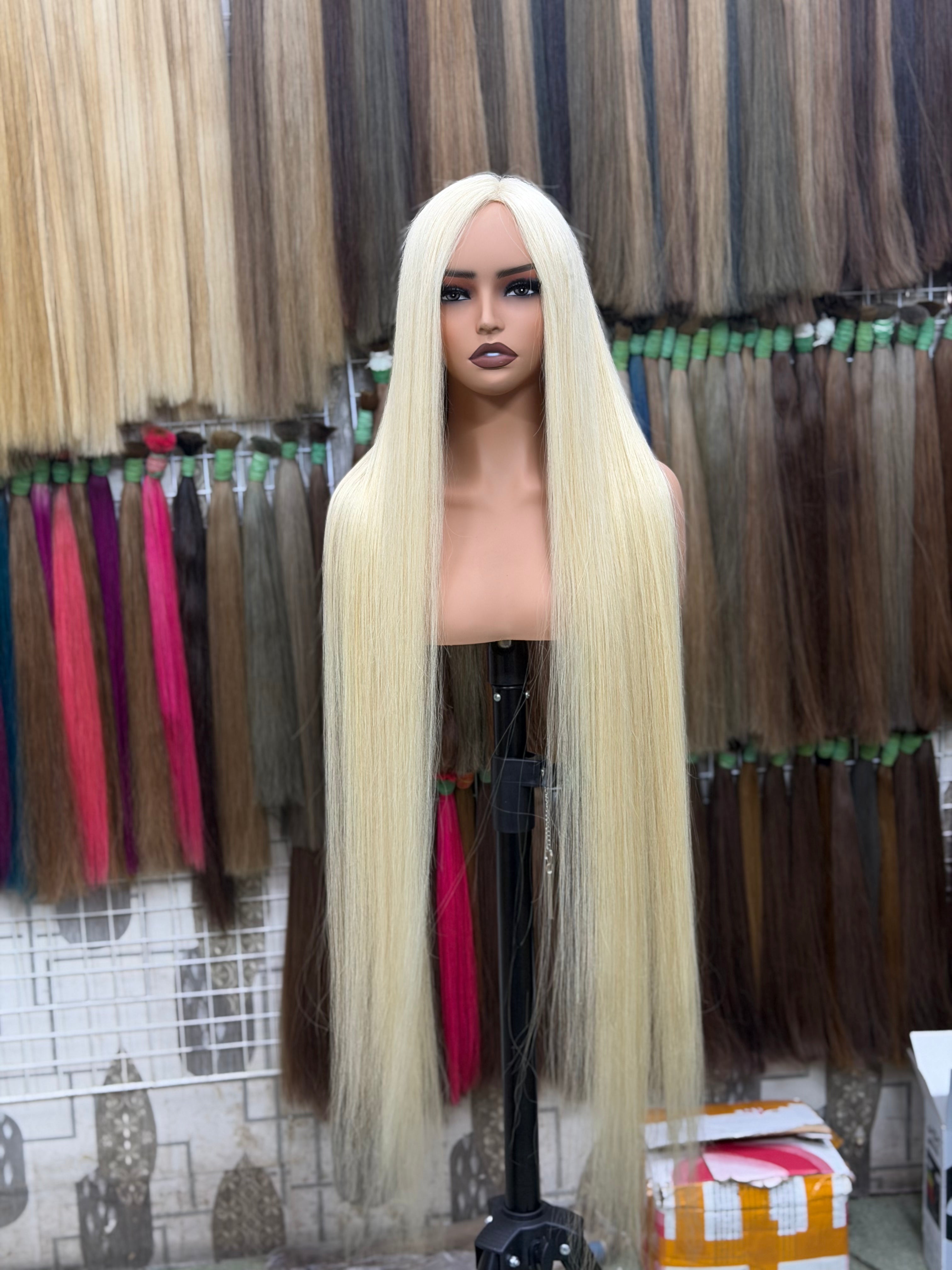 Full Lace VVIP Cambodian hair #613 Blonde Color