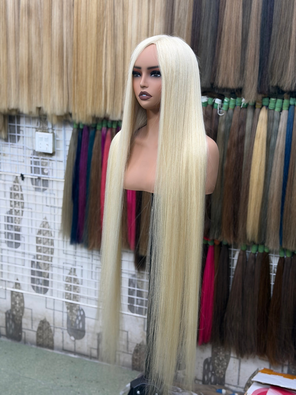 Full Lace VVIP Cambodian hair #613 Blonde Color
