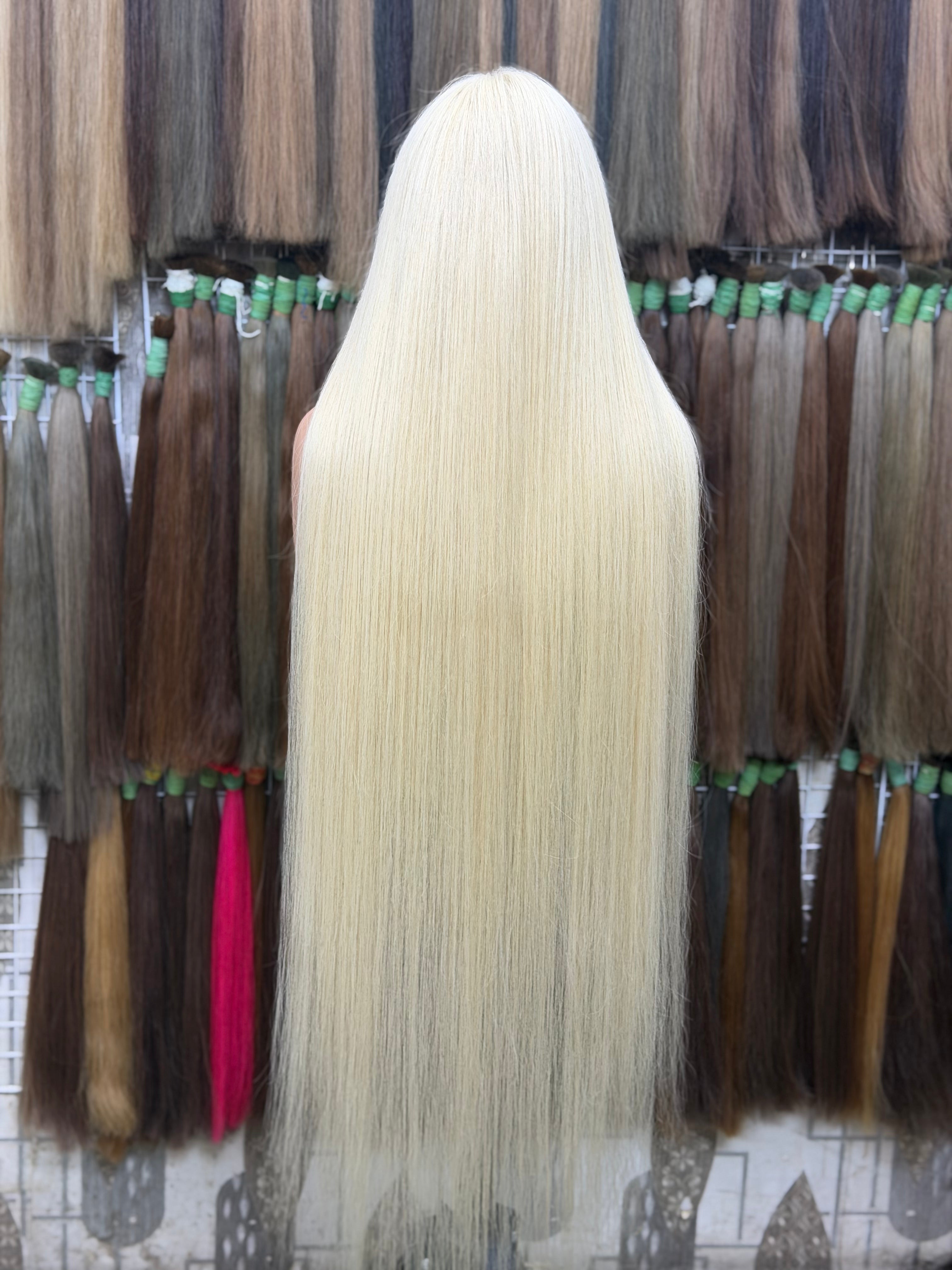 Full Lace VVIP Cambodian hair #613 Blonde Color