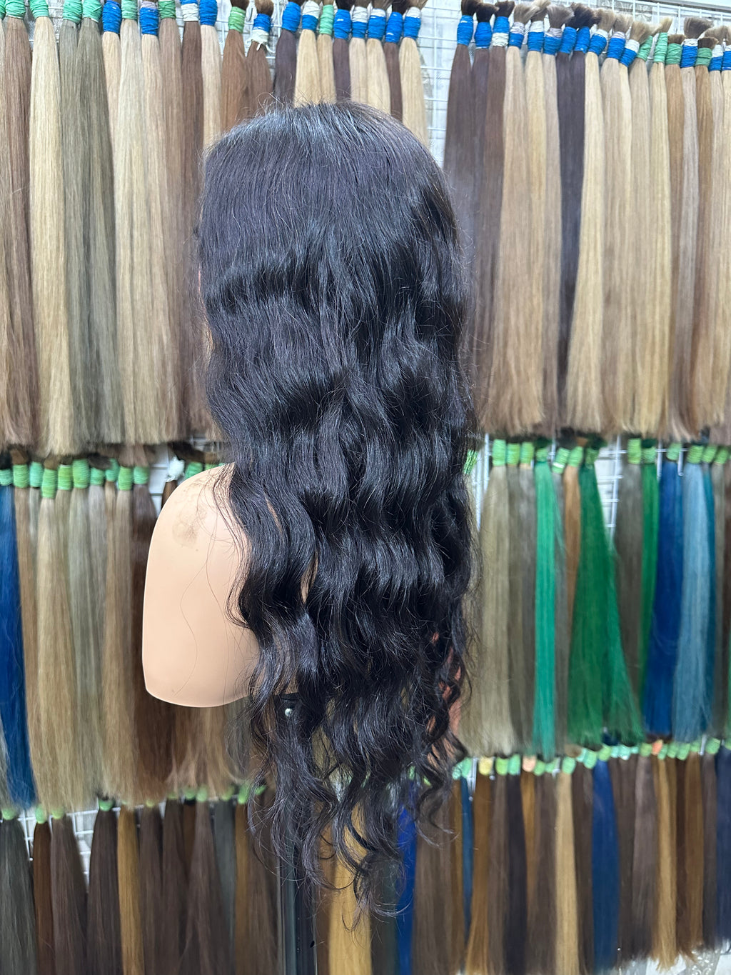 Natural Curly-B Cambodian Raw Hair- SKUWCC1B