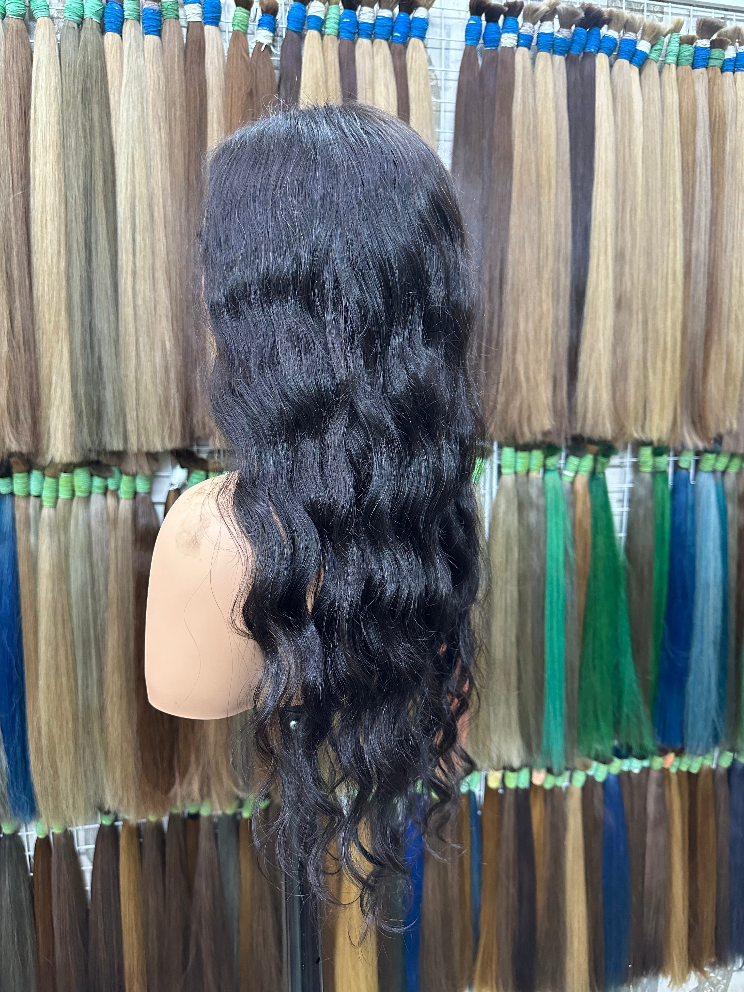Natural Curly-B Cambodian Raw Hair- SKUWCC1B