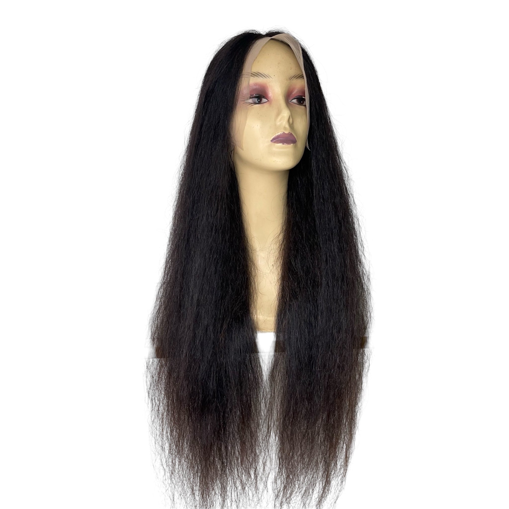 Full Lace Wig natural dark Brown