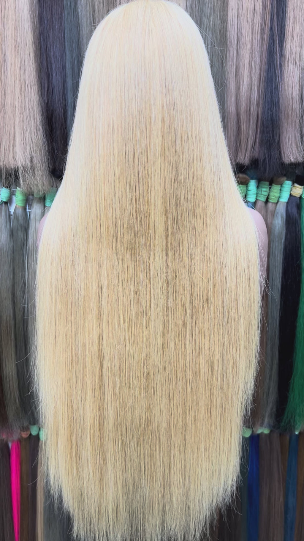 Cambodian Blonde hair straight SUK#BF613