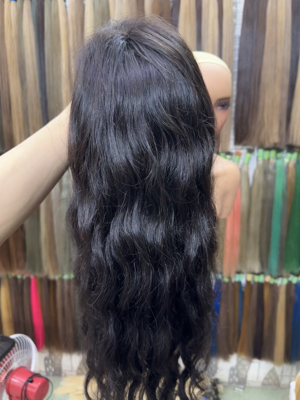 Natural Curly-B Cambodian Raw Hair- SKUWCC1B